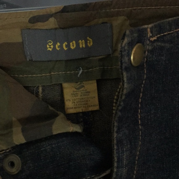 Second woman’s Camouflage Jean Skirt Size 1 - Picture 5 of 7